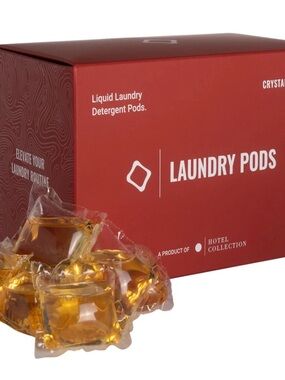 New in Sealed Box Hotel Collection Scented Laundry Pods~Crystal Oud~45ct~$66